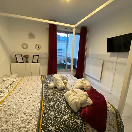 Apartmán Detente Absolue - Jacuzzi, Billard, Ping-pong - 041 Rouen